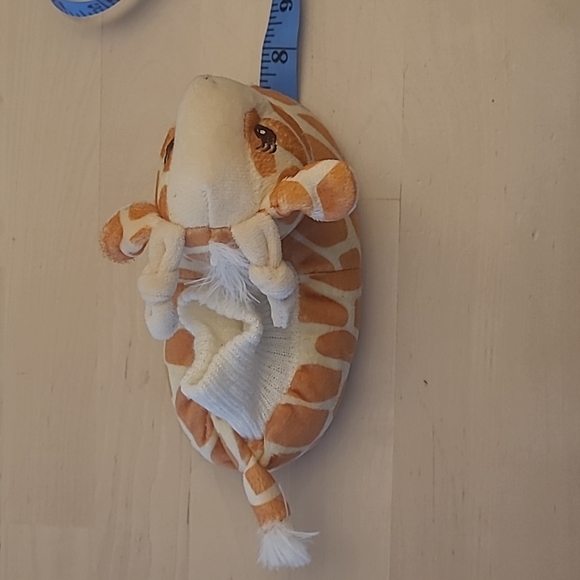 NWOT Yankee Toybox Giraffe Kids Slippers Toddler Size 7-8 - Picture 11 of 14